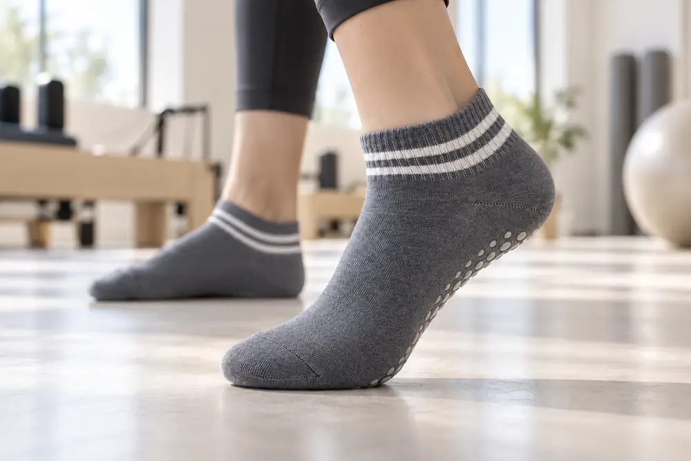 Sticky Socks for Pilates: What "Sticky" Really Means