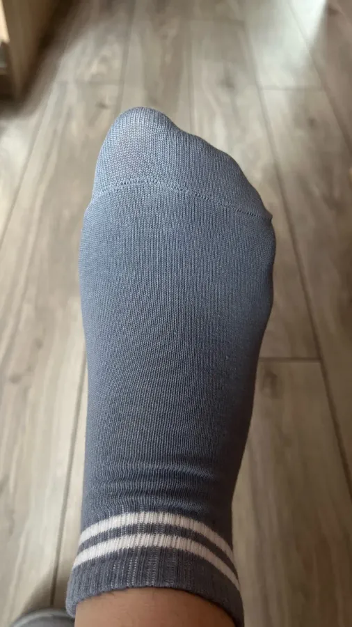 Ankle Pilates grip socks photographed by Iris L., verified buyer