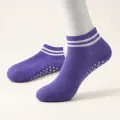Purple ankle sock