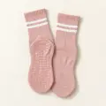 Pink crew sock