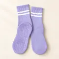 Purple crew sock